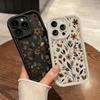 Cross Flower Eye Trend Apple Phone Case for iPhone 17/16/15 Pro and 14 Pro Max