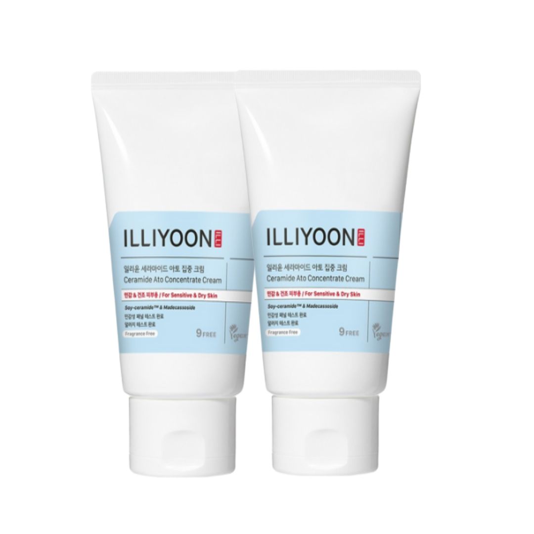ILLIYOON Ceramide Ato Concentrate Cream Unscented 200ml × 2
