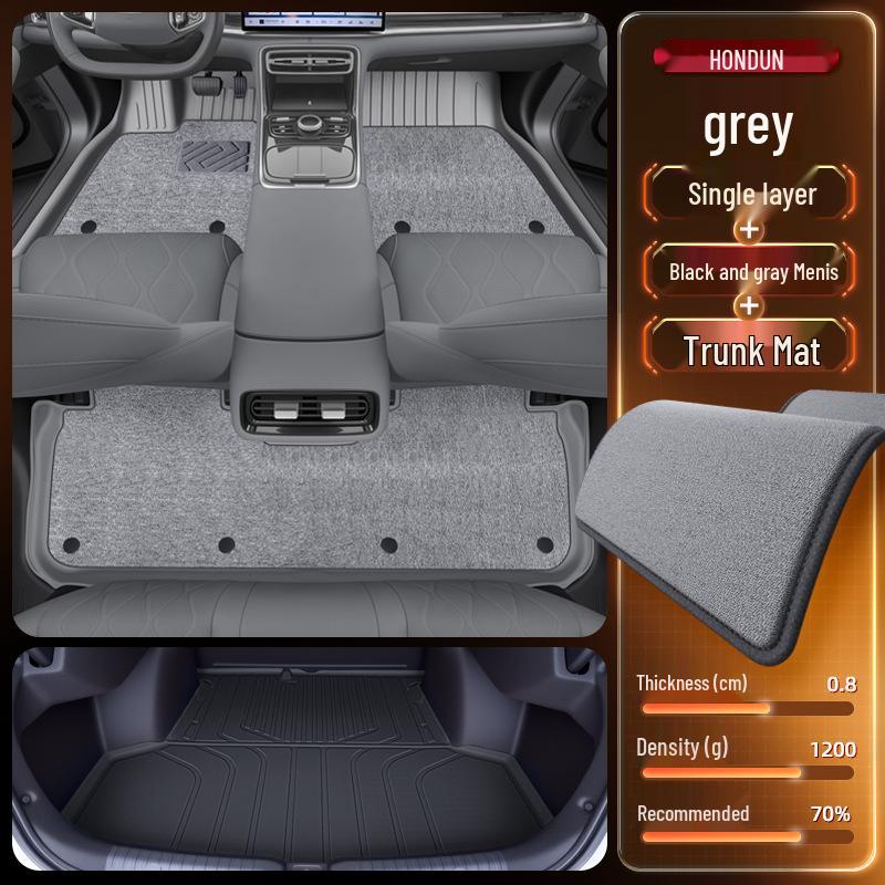 Floor Mats for Geely Galaxy A7 (2025) - TPE Car Interior Modification Accessory