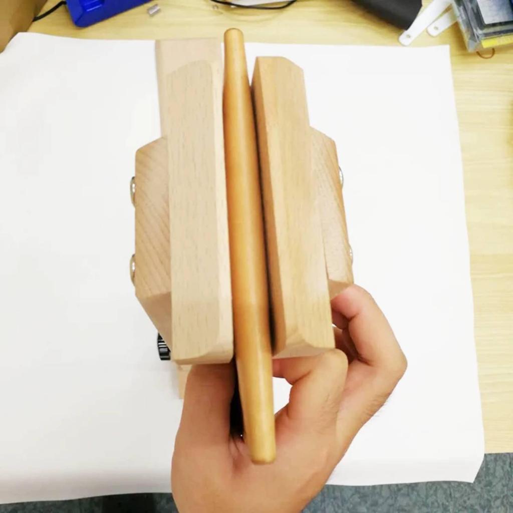 Leather Stitching Holder Adjustable Clamp Wooden Leathercraft