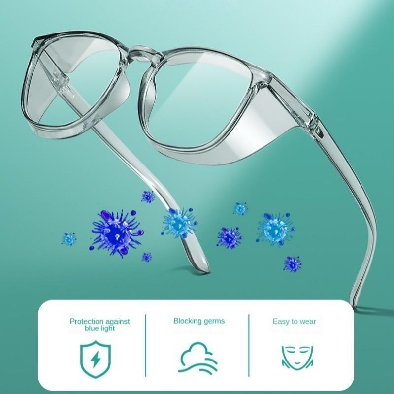 3PCS Safety Glasses Anti-fog Safety Glasses Blue Light Blocking Anti Pollen Goggles Eye Protection Glasses for Men and Women