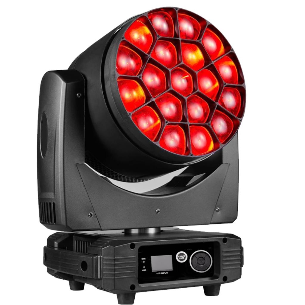 Light4Me Galaxy Mkii Głowica Ruchoma Led Wash Oświetlenie Sceniczne 19X15W Led Rgbw