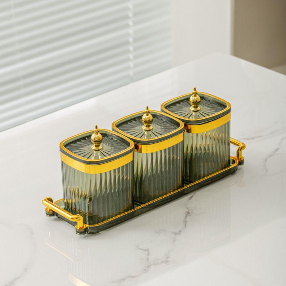 Creative Storage Box Exquisite Storage Can Multipurpose Seasoning Jar Set  Powder Bottle