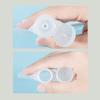 Transparent Clamshell Packaging Bag Plastic Stand Up Spout Pouch Portable Travel Fluid Makeup Packing Bag For Lotion Shampoo