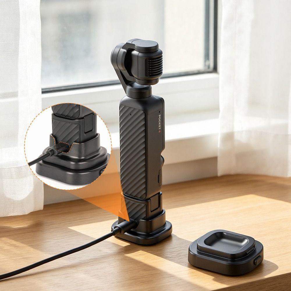 2-IN-1 Desktop Basis Afneembare Verlengbeugel voor DJI Osmo Pocket 4 3 Action Camera Accessoires