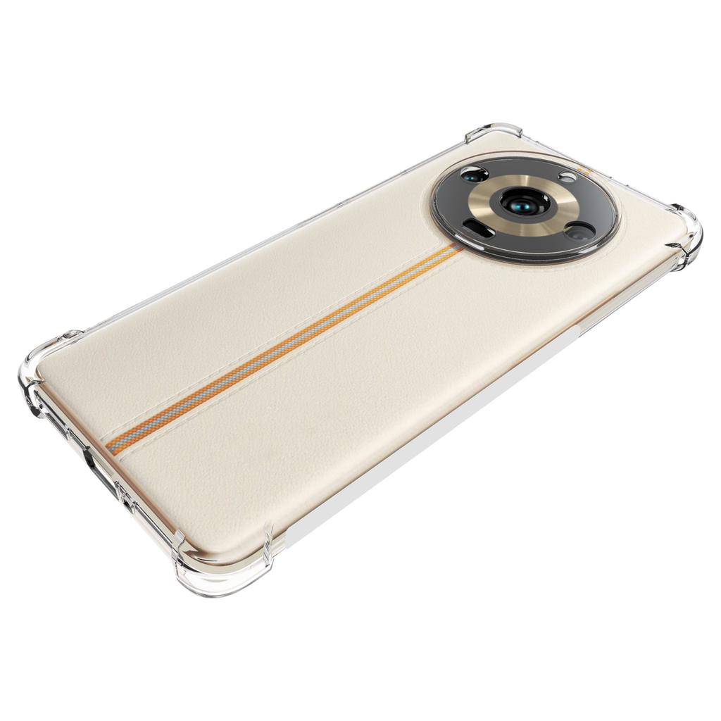 Für Realme 11 Pro 5G Transparente Handyhülle Rutschfeste Handy-TPU-Stoßfeste Hülle