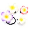 10pcs Foam Frangipani Flowers Colorful Hawaiian Aritificial Flowers Head For Home Wedding Party Hawaii Beach Vacation Gift Decor