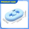 Box Cutter Opener Compact Mini Lightweight Paper Knife Utility for Stretch Wrap Banding