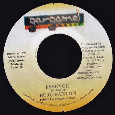 7palcová deska BUJU BANTON - Essence NONE Gargamel Music 1999 Jamajka Reggae, Ska & Dub Použitá