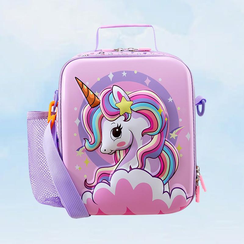 Eva Kids Lunch Bag With Cartoon Animal Pattern For Elementary School Students