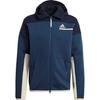 Adidas Jackets Men's Navy Blue Hooded Moderate Other GN6834