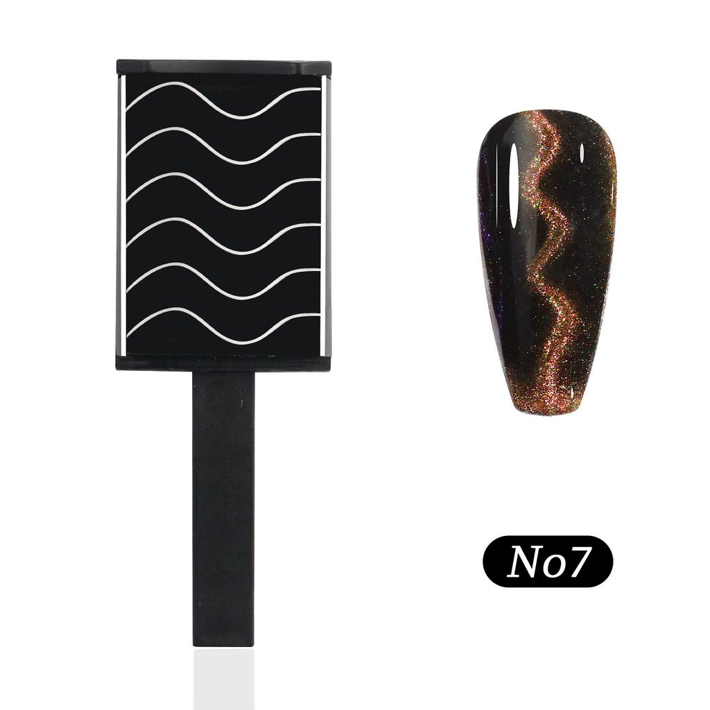 Nail Art Fancy Cat Eye Magnet Piece 3D Phantom Magnet Smalto per Unghie Colla Magnet Pattern Magnet Magic Magnet Nail Salon Special
