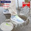 Unisex Waterproof Silicone Non-Slip Shoe Covers for Kids - Rainproof and Outdoor Protection
