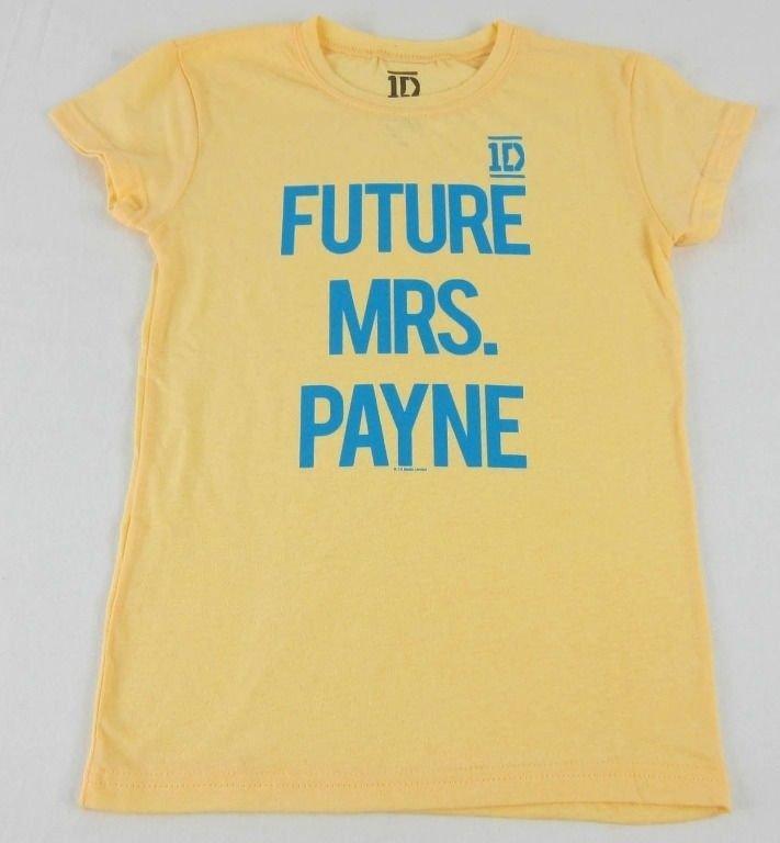 Juniors NEW Yellow One Direction 1D Future Mrs. Payne Liam T-Shirt Size XS S M Unisex T-Shirt XXXL