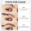 4-Tip Microblading Eyebrow Pencil – Waterproof, Smudge-Proof, Natural Hair-Like Strokes for Fuller Brows