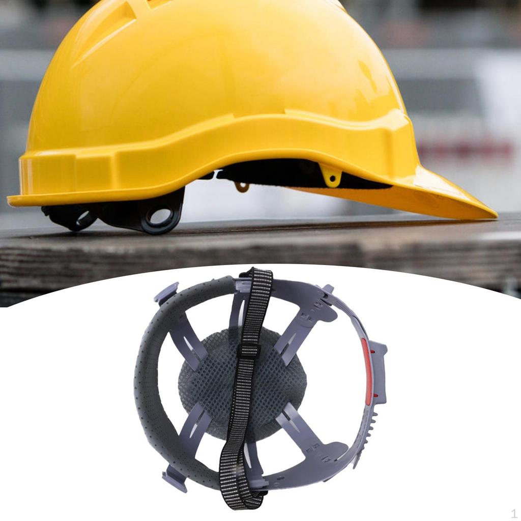 Helm-Innenpolster mit 6-Punkt-Gurt, Stoßdämpfend, Leicht, Schnell zu montierende Ersatzteile,