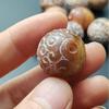 Imitation Han Ancient Style Hetian Jade Beads, Natural Loose Beads, Ideal for DIY Jewelry, 2mm Diameter