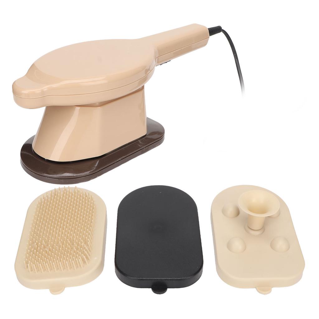 Handheld Massage Machine Iron Shaped Hot Compress Relieve Fatigue Body Beating Massager EU Plug 220V