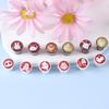 12pcs Miniature Simulation Tableware Mini Latte Coffee Cups Pendants for Earring Necklace Keychain Dollhouse DIY Jewelry