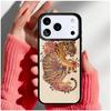 Japanese ukiyo-e Art Panther Tiger Phone Case for iPhone 17 16 15 14 13 Pro Max Back Cover for 12 11 Pro Coque