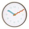 10 cm, approximately 8 inches, antique wood grain Nordic style minimalist wall clock, wall clock, suitable for living room and study