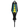 12V LED Turn Signal Light for Motorcycle Heavy Motor Scooter ATV with Two Sides Flowing Lamp for Motorcycle Lighting System