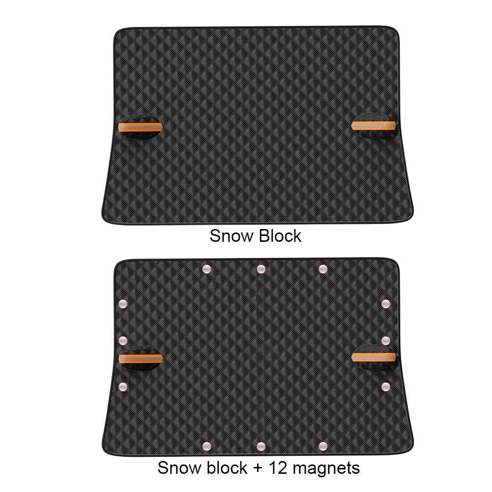 Windshield Snow Shield Car Front Windshield Cover Anti-Frost Anti-Fog Winter Car Front Windscreen Cover for Cars Trucks Vans SUV