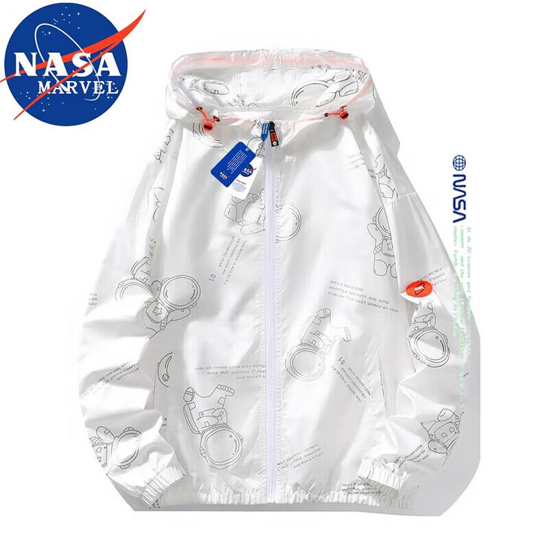 

NASA MARVEL Men s Long Sleeve Hooded Sun Protection Jacket XL