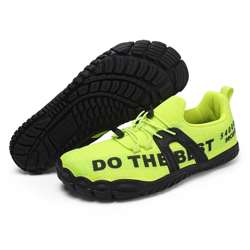 

New creek shoes men s and women s breathable soft-soled beach shoes non-slip wading shoes indoor fitness hiking shoes 46 флуоресцентный зеленый