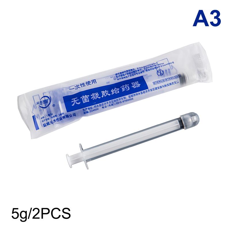 2/5Pc Vaginal Applicator Lubricant Injector Syringe Anal Nasal Cavity Applicator