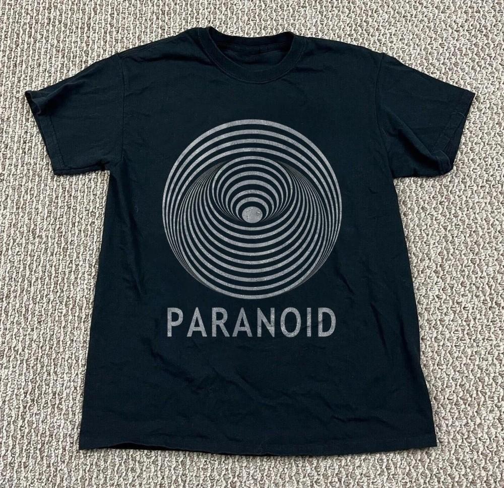 

Футболка Black Sabbath Vertigo Paranoid, Унисекс черная футболка, Размер S-4XL S