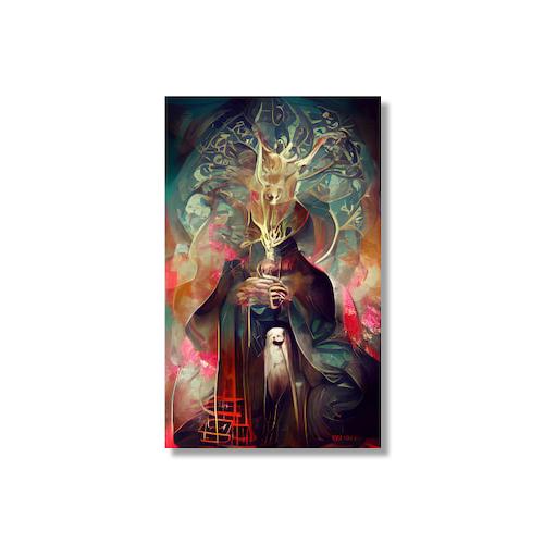 Major Arcana Tarot Art Poster Prints Wall Picture Occult Enthusiast Divination Cards Living Room Home Decoration Canvas Painting
