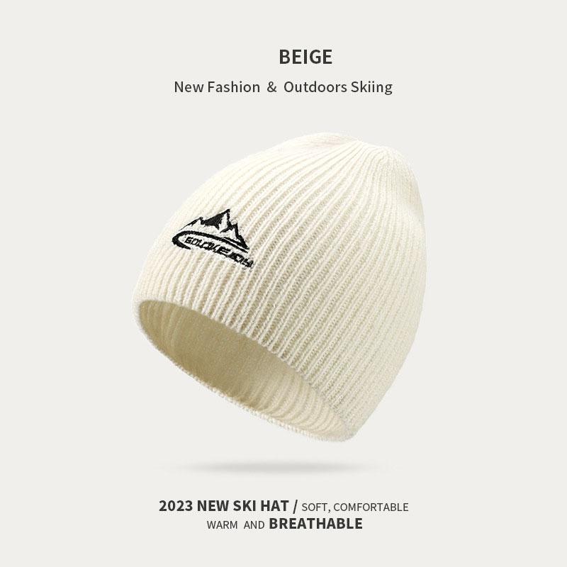 Толстая и мягкая шерстяная вязаная шапка для мужчин и женщин — фото 5