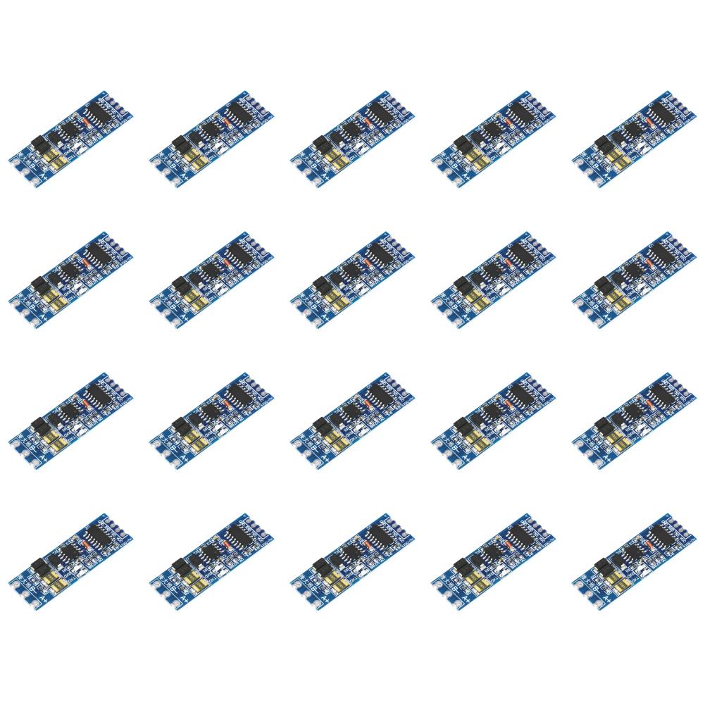 10-30Pcs TTL To RS485 Power Supply Module Long Distance Transmission 3V 5.5V 485 To Serial UART Level Mutual Converter Module
