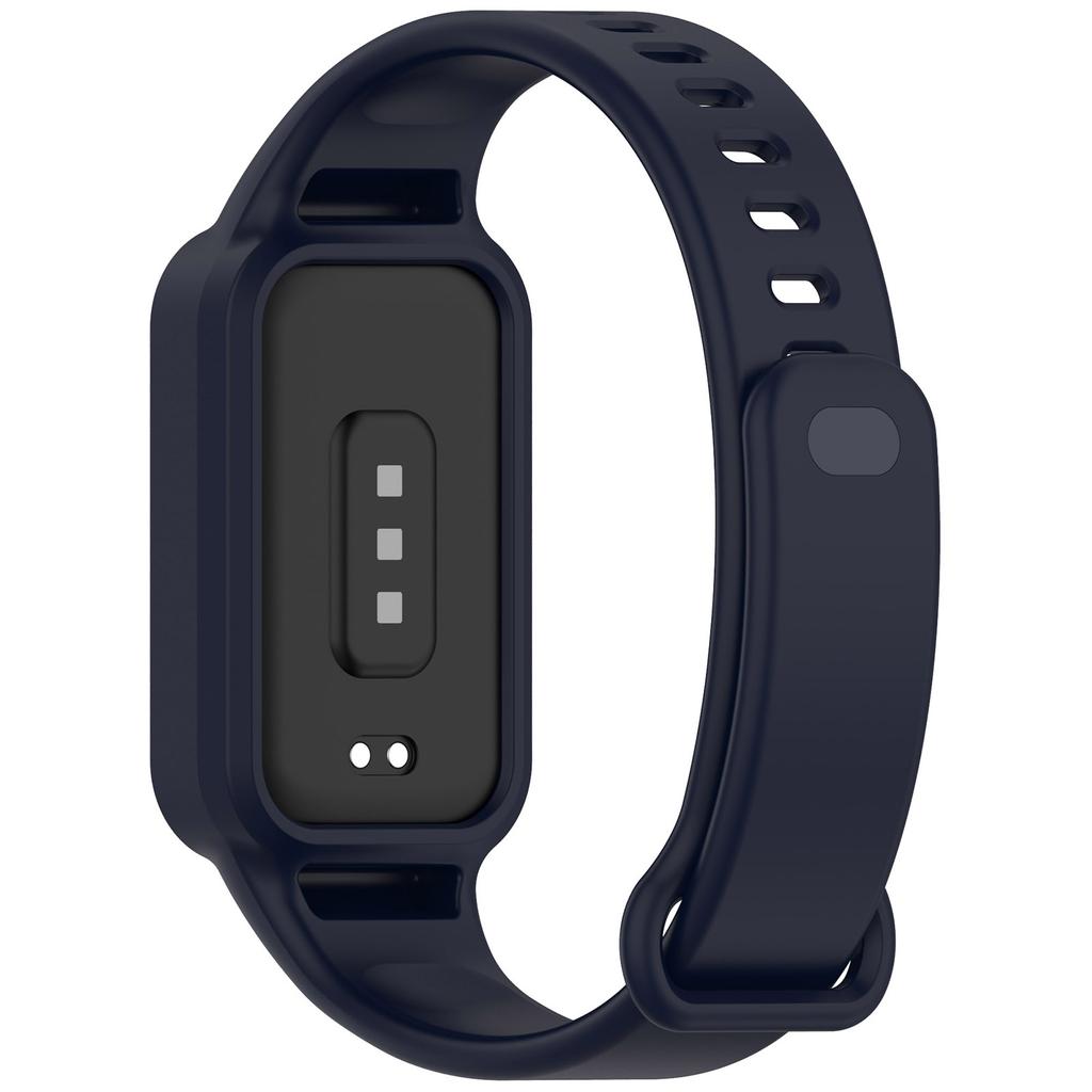 Flexible Silicone Bracelet Waterproof Sweatproof Antiscratch Belt For Xiaomi Smart Band 9 Active Wristband Waterproof