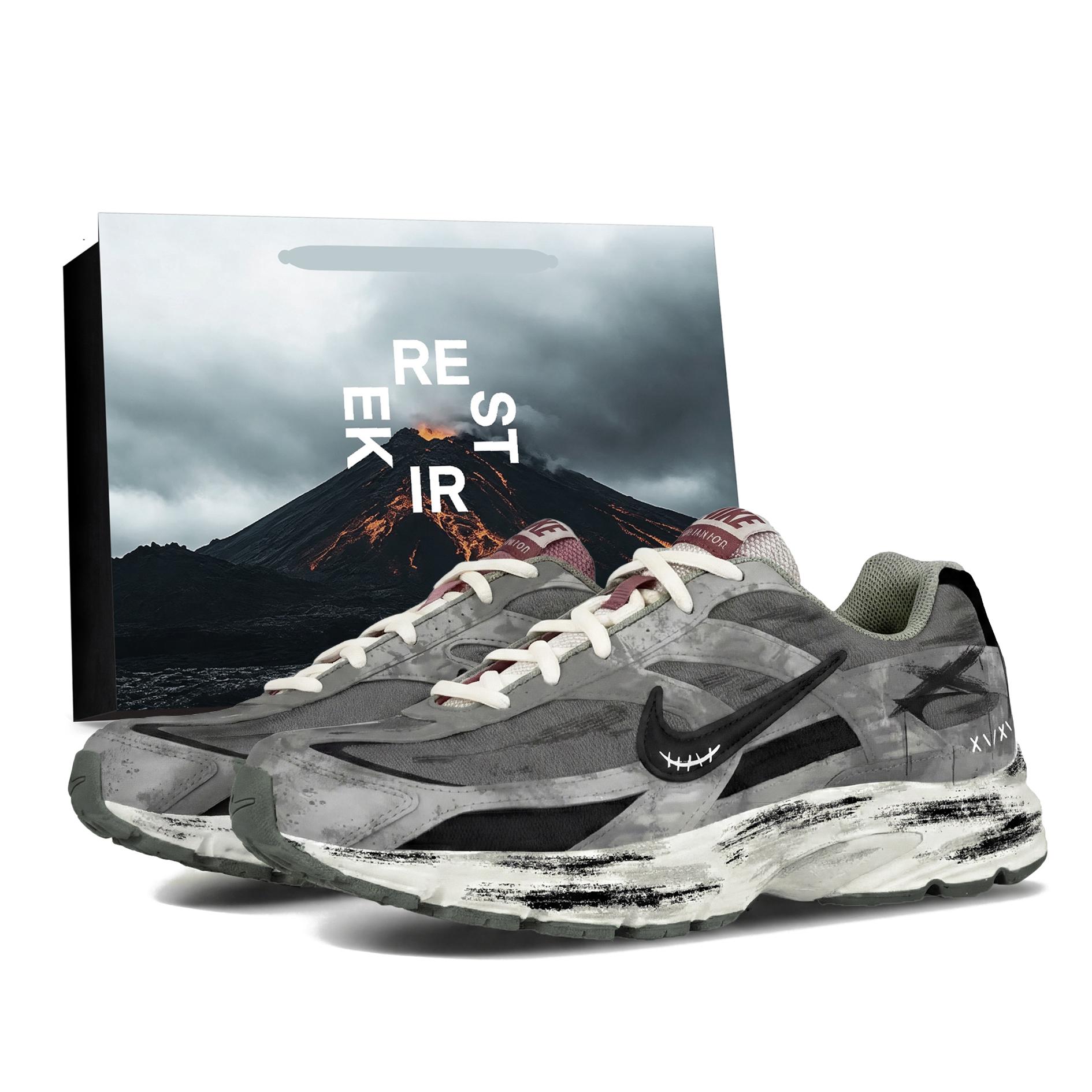 

Nike Initiator Cushioning Abrasion Resistant Breathable Support Low top Casual Running Shoes Men s Gray IQ9788-271(Team2205-) 41