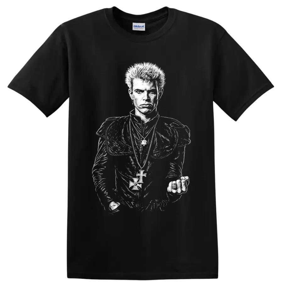 Billy Idol Punk Rock T Shirt w/ Guitarist Portrait British Musical Fan Vintage