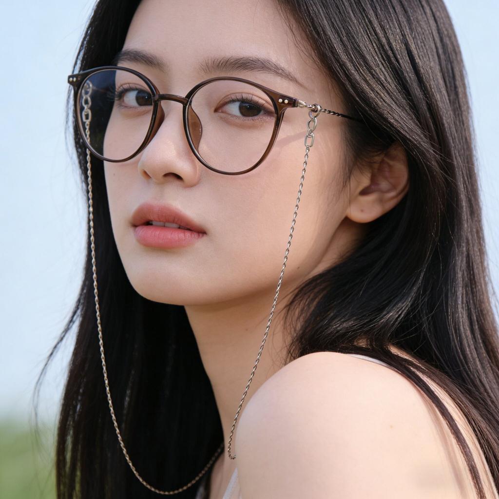 Anti-blue Light Fashionable Retro Round-framed Reading Glasses Women Color Splicing Eye Protection Comfortable Eyewear 0 TO +4.0