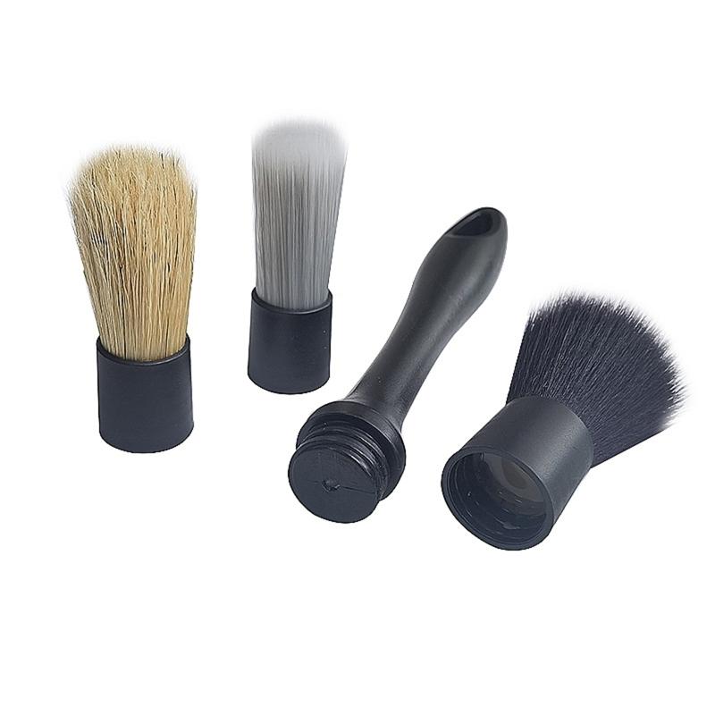 3Pcs Car Detailing Brush Set Soft Bristle Car Cleaning Brush Tire Wheel Brush