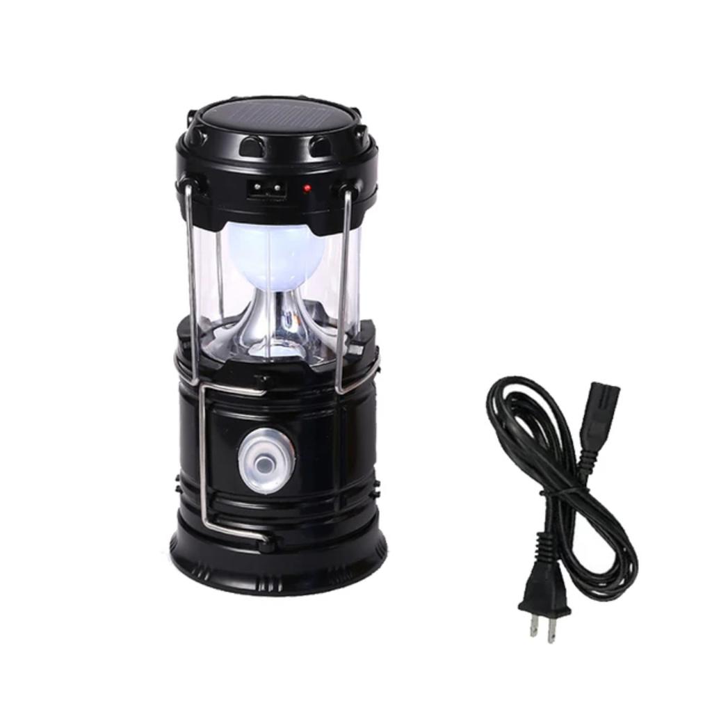 New Multifunctional Camping Light Rechargeable Camping Lamp Solar Power Charging Portable Fan Lantern Emergency Outdoor Lightin