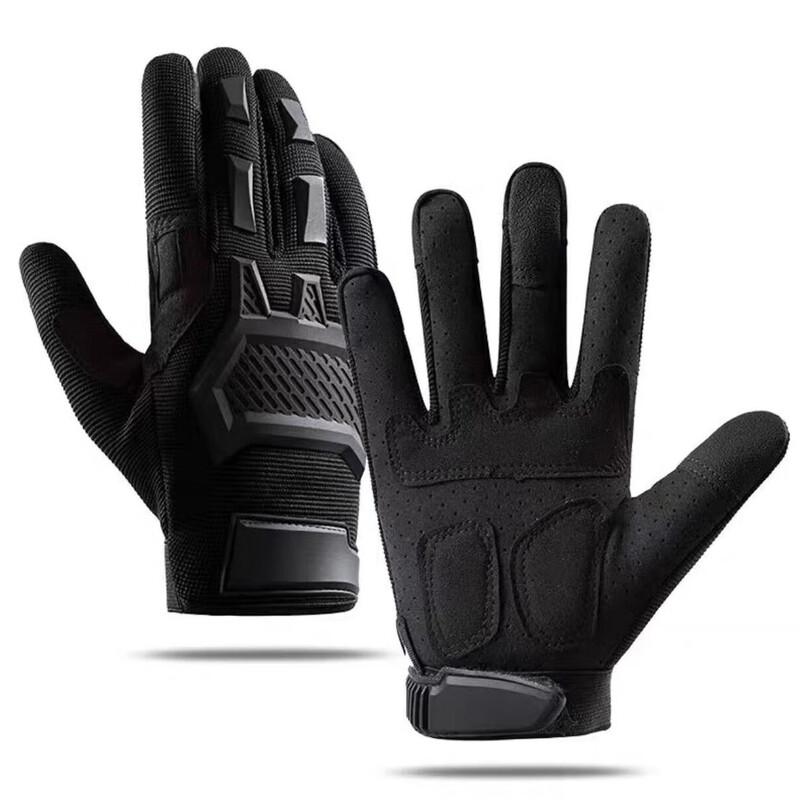 Men's Full Finger Tactical Touchscreen Motorcycle Gloves