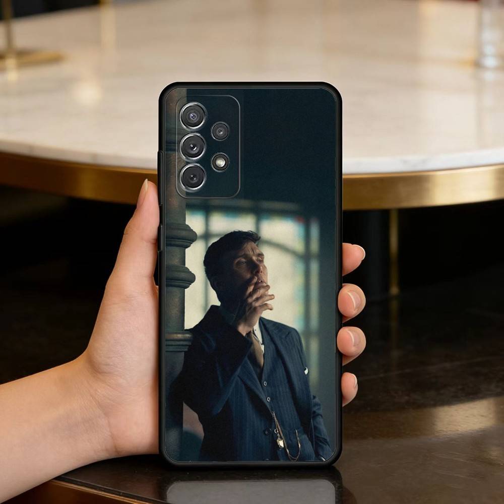 

C-Cillian M-Murphy Soft Silicone Black Cover Phone Case For Samsung Galaxy A73,A72,A71,A70,A53,A52,A51 Samsung a51 4g
