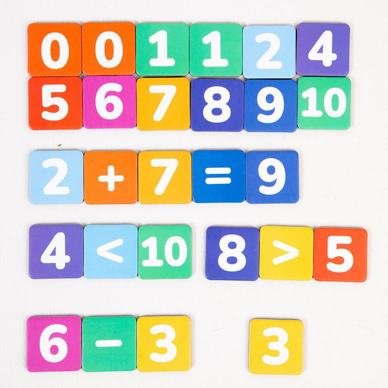 Magnetic Letter Puzzle Educational Toy For Kids With Diy Math Games