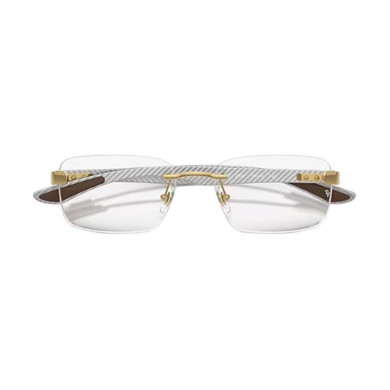 RAYBAN Metal Square Prescription Optical Glasses Frames Unisex Couple Style 2500 56-18 RB8423