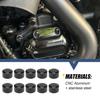 Motorcycle Bolt Covers Bolt Head Toppers Engine Caps Kit fit for Harley Touring Road King Street Glide Road Glide Electra Glide Sportster 883 Dyna