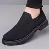 Breathable Canvas Men's Shoes Summer Mesh Socks Shoes Comfortable Casual Sneakers Men's Slip on Loafers Athletic Training Shoes