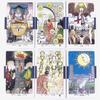 Universal Tarot Deck Leisure Party Table Game Fortune-telling Prophecy Oracle Cards 78 Pcs Tarot Cards 9*6cm