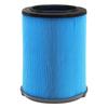 Cylindrical Vacuum Filter Replacement for VF5000, Pleated Paper 2 Pack for Routine Home Cleaning and Everyday Debris Handling Uses