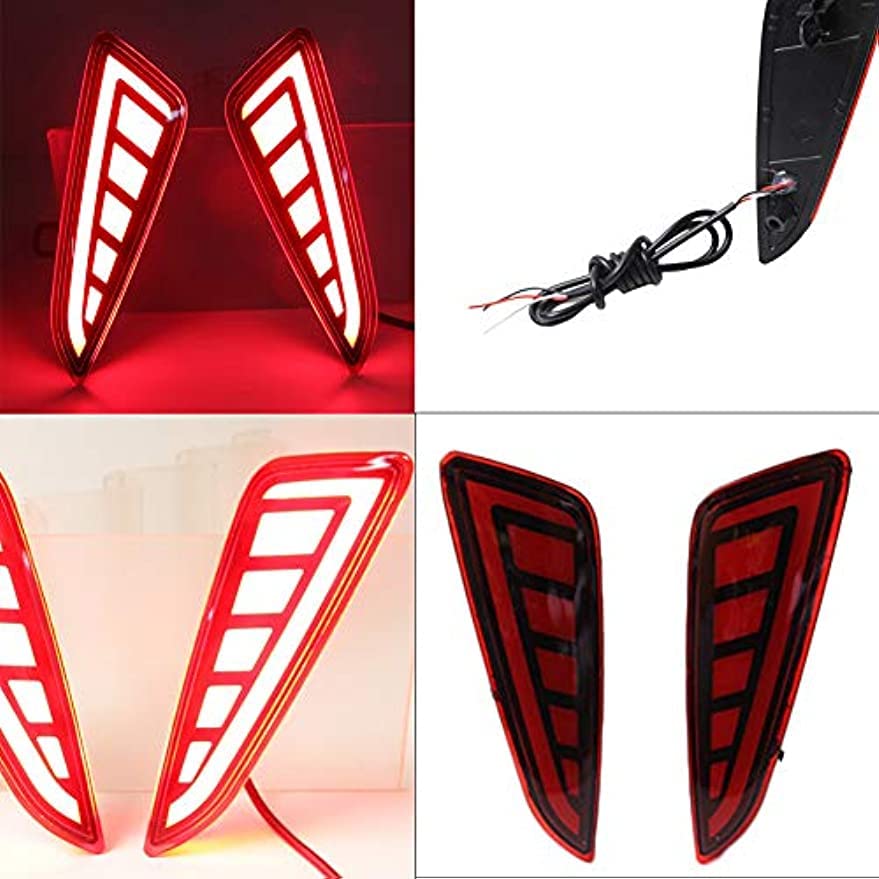 AL-mart Car LED Brake Lamp Rear Bumper Light Tail Lamp Reflector High Brightness LED
