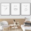Abstract Line Drawing Coffe Poster Funny Quotes Kitchen Decorative Paintings Canvas Nordic Wall Art Picture Home Cafe Decoration
